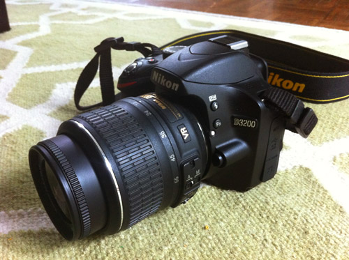 The New DSLR Camera We Bought