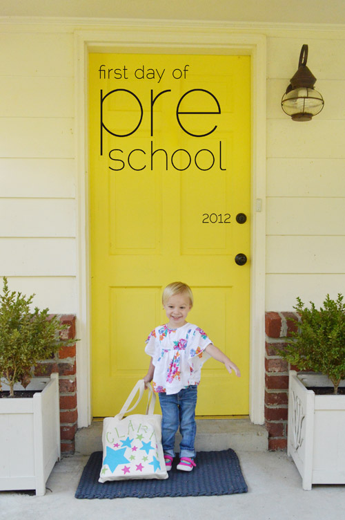 First Day of School