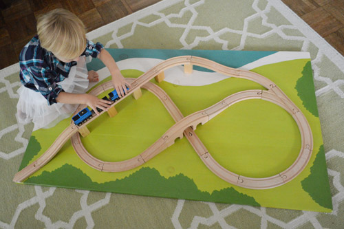 How To Make A Kids Train Board