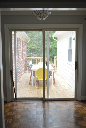 We Have A New French Door!