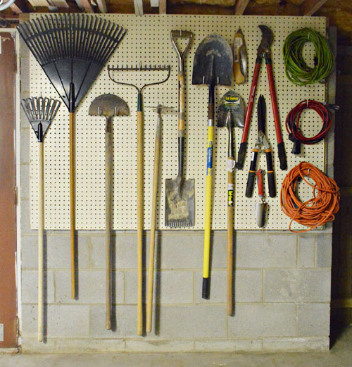 How To Organize Tools With A Pegboard