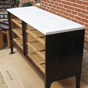 Two-Tone A Dresser or Buffet