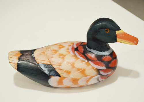 Painting A Thrift Store Wood Duck