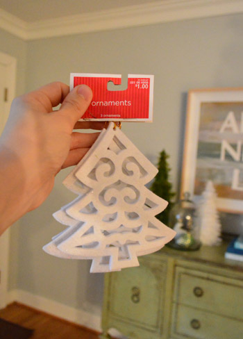 How To Make A Holiday Window Banner From Felt Ornaments