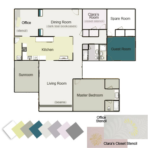 Whole House Color Palette