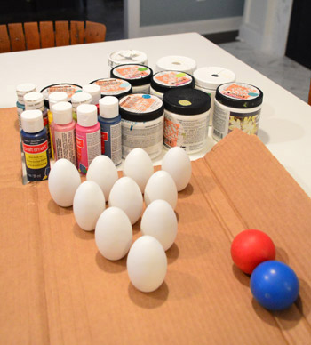 How To Make An Easter Egg Bowling Set