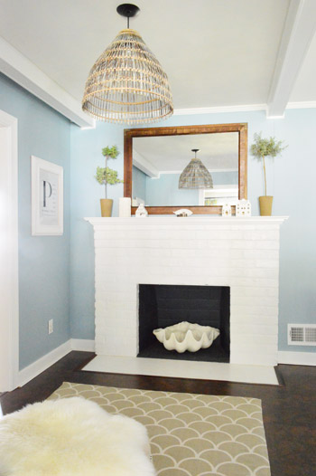 Painting Our Kitchen A Soft Blue Color: Colorado Gray