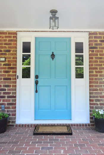 How To Pick A Color And Paint Your Front Door