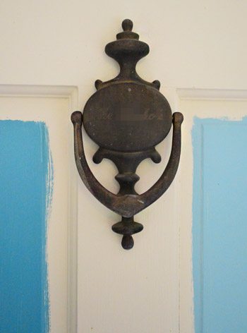 Changing A Door Knocker And A Doorbell