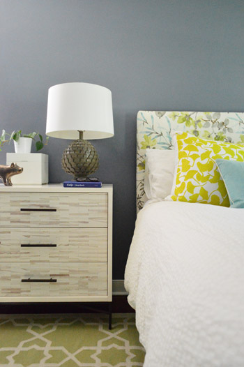 Painting Our Bedroom A Rich Blue Paint Color