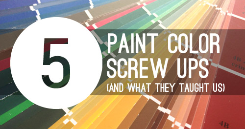Those Times We Made Bad Painting Decisions
