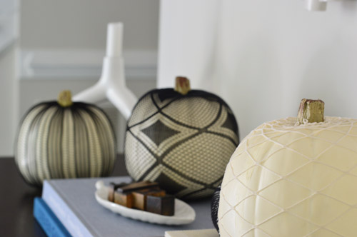 A Craft With Pumpkins, Paint, & Pantyhose