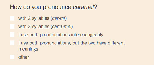 Another “What Kind Of Accent Do You Have” Quiz…