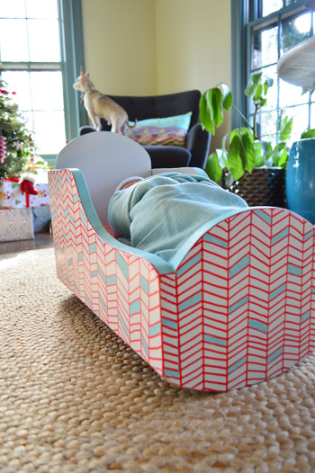 How To Paint A Chevron Pattern On Wood