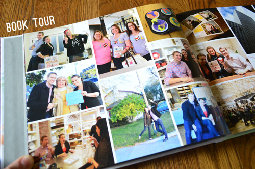 Sample Page of 2013 Family Yearbook Photobook with MyPublisher