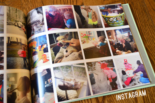 Sample Page of 2013 Family Yearbook Photobook with MyPublisher