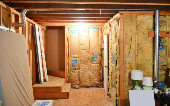 Demoing & Reframing The Laundry Room