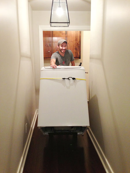 Beginning The Laundry Room Makeover