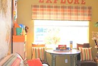 Bonus Room Makeover: Dramatic Statement Wall with Oversized Map