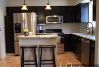 How to Paint Wood Kitchen Cabinets Black
