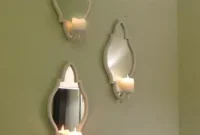 How to Hang 3 Candle Sconces on a Bedroom Wall