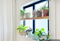 DIY Window Plant Shelf: Step-by-Step Tutorial