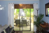 How to Hang Curtains on a Sliding Glass Door