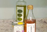 Arrange Olive Oil Bottles on a Serving Platter