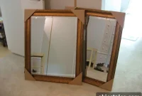 Paint and Hang Two Mirrors to Mimic Windows
