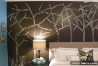 Create a Tree Wall Mural Using Chalk and Paint
