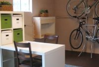 How to Hang Bikes on a Basement Wall