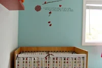 Light Blue and Red Nursery Design Ideas
