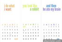 DIY Home Calendar: Free Printable Template Included