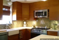 IKEA Kitchen Makeover: Glass Tile Transformation