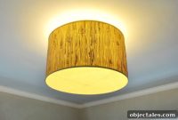 How to Turn a Lampshade into a Ceiling Light Diffuser