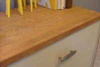 DIY Wood and White Dresser Makeover