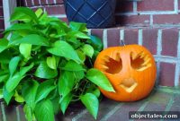Create a Baby Handprint Pumpkin for Halloween