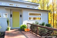 Why We Chose a Yellow-Green Color for Our Front Door