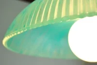 Paint a Glass Lampshade Turquoise: Step-by-Step Tips