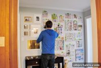 Create a Gallery Wall Using Paper Templates