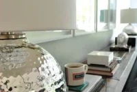 How to Style a Console Table Behind Your Couch