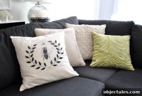 How to Tea-Stain Pillow Covers for a Vintage Look