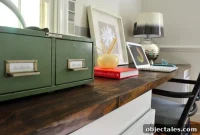 DIY Planked Wood Desk: Step-by-Step Build
