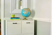 Paint Wall Below Chair Rail with Benjamin Moore Gray Horse