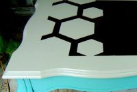 How to Paint and Stencil a Coffee Table