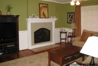Brick Fireplace Makeover: Tumbled Marble Transformation