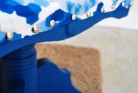 How to Paint and Reupholster a Stool
