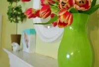 Transitioning Your Mantel from Christmas and Halloween to Spring