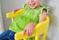 How to Refinish a Vintage Wooden Highchair
