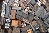 How to Collect Vintage Wooden Letterpress Blocks